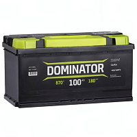 Аккумулятор DOMINATOR (100 Ah) 870 A, 12 V Обратная, R+ Dom100870