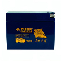Аккумулятор для мотоцикла ZUBR Bike Premium 2.5Ah, 40A, 12V, Обратная R+, GT4B-5
