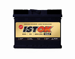 Автомобильный аккумулятор ISTOK GOLD 63Ah 680A