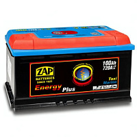 Аккумулятор ZAP ENERGY (100 Ah) 720 A, 12 V Обратная, R+ L5 ZAP-960 07
