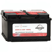 Аккумулятор Leoch AGM-L4 / 80Ah / 800А