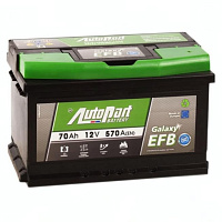 Аккумулятор AUTOPART GALAXY EFB (70 Ah) 570 A, 12 V Обратная, R+ LB2 ARL570-380
