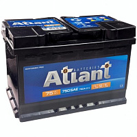 Аккумулятор ATLANT Blue 75Ah / 750А