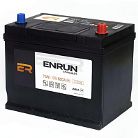 Аккумулятор ENRUN Asia (70 Ah) 600 A, 12 V Обратная, R+ D26 EN700JS