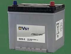 Автомобильный аккумулятор VST Стандарт Asia 60Ah 520A R+