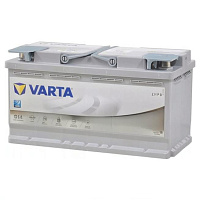 Аккумулятор VARTA Silver Dynamic AGM (95 Ah) 850 A, 12 V Обратная, R+ L5 595901