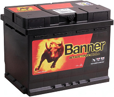 Автомобильный Аккумулятор BANNER Starting Bull 62Ah R+ 510A