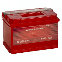 Аккумулятор HYPER (55 Ah) 470 A, 12 V Обратная, R+ L2