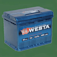 Автомобильный аккумулятор WESTA 60Ah 600A R+