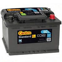 Аккумулятор Centra Standard CC502 / 50Ah / Низкий