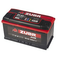 Аккумулятор Zubr AGM 95 Ah, 850 A, 12 V, Обратная полярность, R+, L5, польский