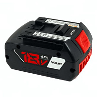Аккумулятор для электроинструмента BOSCH 18 V 6 Ah арт. VT-BOS-GBA180-18.0V6.0AH