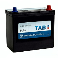 Аккумулятор TAB Polar (55 Ah) 540 A, 12 V Обратная, R+ B24