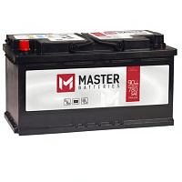 Аккумулятор MASTER BATTERIES (90 Ah) 740 A, 12 V Прямая, L+ L5 MB901E