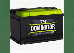 Автомобильный аккумулятор DOMINATOR 74Ah 740A R+ низк
