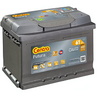 Аккумулятор CENTRA FUTURA (61 Ah) 600 A, 12 V Обратная, R+ LB2