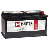 Аккумулятор MASTER BATTERIES (90 Ah) 740 A, 12 V Обратная, R+ L5