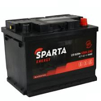 Автомобильный Аккумулятор SPARTA Energy 62Ah R+ 500A