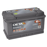 Аккумулятор DETA (85 Ah) 800 A, 12 V Обратная, R+ LB4