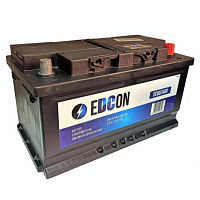 Аккумулятор EDCON (80 Ah) 740 A, 12 V Обратная, R+ LB4