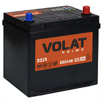 Аккумулятор VOLAT Prime Asia (65 Ah) 650 A, 12 V Обратная, R+ D23 VP650J