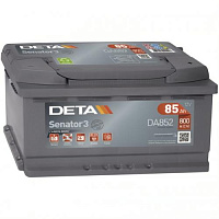 Аккумулятор DETA Senator3 DA852 / 85Ah / Низкий