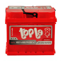 Аккумулятор TOPLA Energy (50 Ah) 450 A, 12 V Обратная, R+ L1 108050