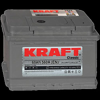 Аккумулятор Kraft Classic / 60Ah / 560А