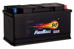 Автомобильный аккумулятор FIREBALL 90Ah 780A R+
