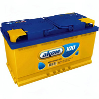 Аккумулятор AKOM 6CT (100 Ah) 850 A, 12 V Прямая, L+ L5 6СТ-100VL