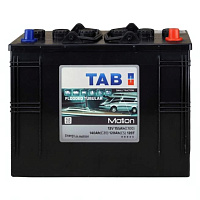Лодочный аккумулятор TAB Motiom 120Ah, 12V, R+, PzS, 344x172x284 мм, 39.75 кг.