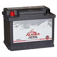 Аккумулятор ALASKA (62 Ah) 540 A, 12 V Прямая, L+ L2
