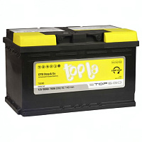 Аккумулятор TOPLA EFB Stop & Go (80 Ah) 760 A, 12 V Обратная, R+ L4 112080