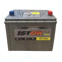 Аккумулятор ISTOK (45 Ah) 320 A, 12 V Обратная, R+ B19