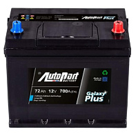 Аккумулятор AUTOPART GALAXY PLUS (72 Ah) 700 A, 12 V Обратная, R+ D26