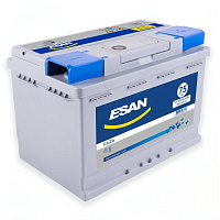 Автомобильный аккумулятор ESAN 75Ah 740A R+