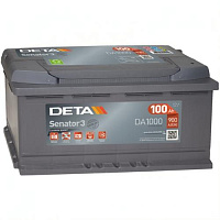 Аккумулятор DETA Senator3 DA1000 / 100Ah / 900А