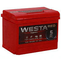 Аккумулятор WESTA RED (60 Ah) 640 A, 12 V Прямая, L+ LB2