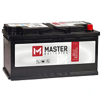 Аккумулятор MASTER BATTERIES (100 Ah) 800 A, 12 V Обратная, R+ L5