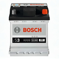 Аккумулятор BOSCH S3 (40 Ah) 340 A, 12 V Обратная, R+ L0