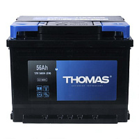 Аккумулятор THOMAS (56 Ah) 560 A, 12 V Обратная, R+ L2 00032938