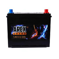 Аккумулятор AREX (75 Ah) 680 A, 12 V Обратная, R+ D26 ARG750JS
