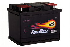 Автомобильный аккумулятор FIREBALL 60Ah 510A R+