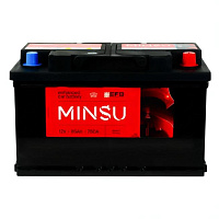 Аккумулятор MINSU (85 Ah) 780 A, 12 V Обратная, R+ L4 EFB LN4 80