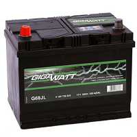Аккумулятор GIGAWATT (68 Ah) 550 A, 12 V Прямая, L+ D23