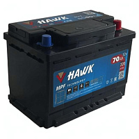 Аккумулятор HAWK (70 Ah) 720 A, 12 V Обратная, R+ HSMF-57220