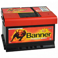 Аккумулятор Banner Power Bull Double Top / 60Ah / Низкий
