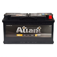 Аккумулятор ATLANT (90 Ah) 720 A, 12 V Прямая, L+ L5 AB901SU
