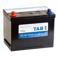 Аккумулятор TAB Polar (75 Ah) 740 A, 12 V Прямая, L+ D26