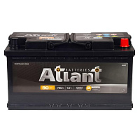 Аккумулятор ATLANT Black (90 Ah) 720 A, 12 V Обратная, R+ L5 AB900SU
